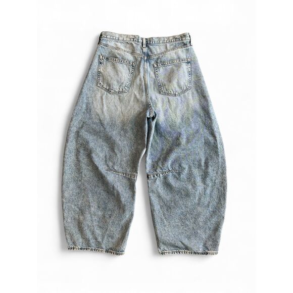 Gap High Rise UltraSoft Horseshoe Jeans Medium Indigo 12/31 - Picture 3 of 8